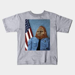 Squatch Cop Kids T-Shirt